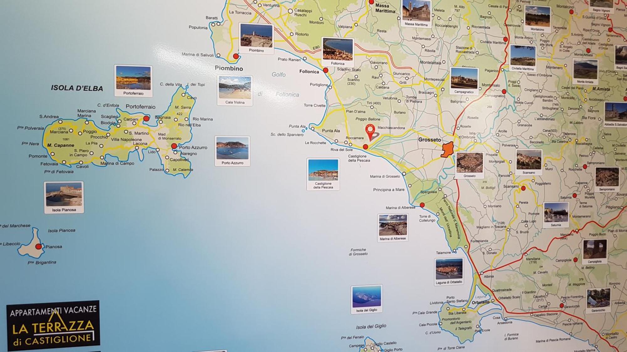 "La Terrazza Di Castiglione" Appartamenti Vacanza Castiglione della Pescaia Exterior foto